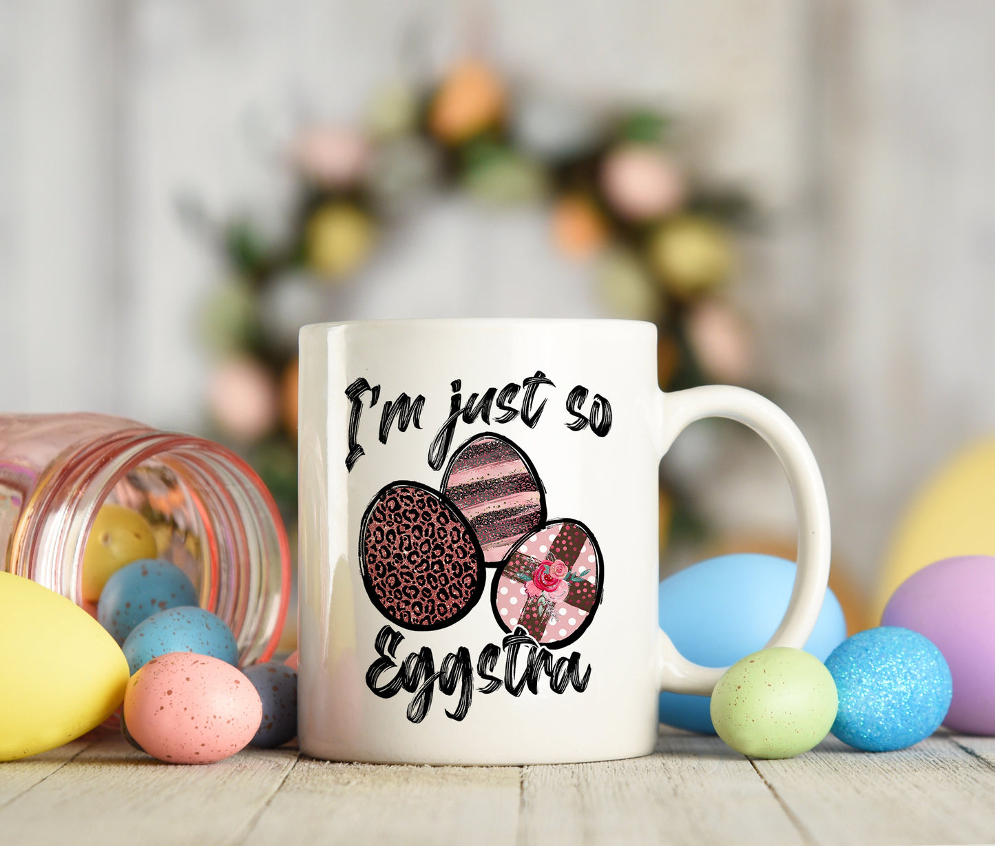 10 Easter Mug Template Designs for Sublimation Printing Happy Ester Mug Easter Mug Easter Sublimation tempalte design