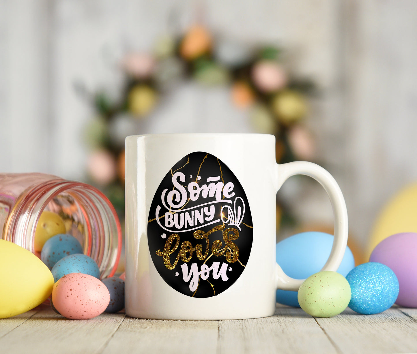 10 Easter Mug Template Designs for Sublimation Printing Happy Ester Mug Easter Mug Easter Sublimation tempalte design