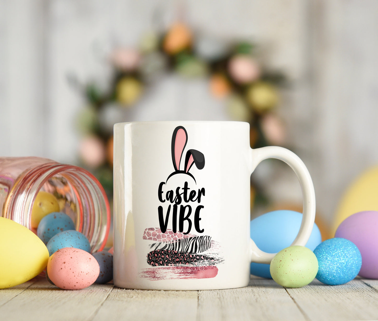 10 Easter Mug Template Designs for Sublimation Printing Happy Ester Mug Easter Mug Easter Sublimation tempalte design