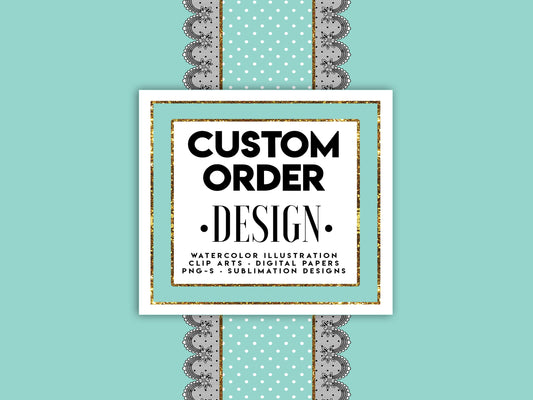 Custom Order Design from Clip Arts Fashion Store PLEASE CONTACT Us Before Purchase