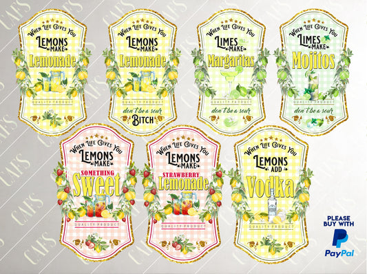 Sublimation Design Lemonade design PNG Summer Lemonade Design Lemonade Label tumbler PNG Sublimation Lemonade Digital Download Sublimate PNG