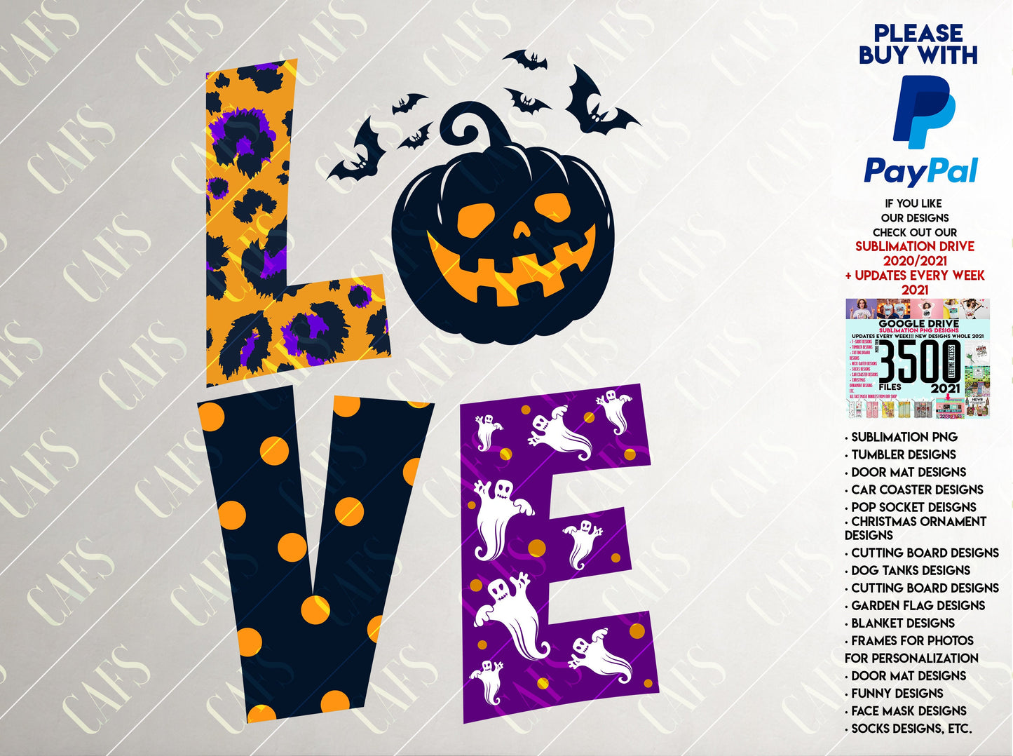 Love Halloween PNG Halloween Sublimation Designs Downloads Halloween PNG Halloween Digital Download LOVE Halloween t-shirt design Halloween