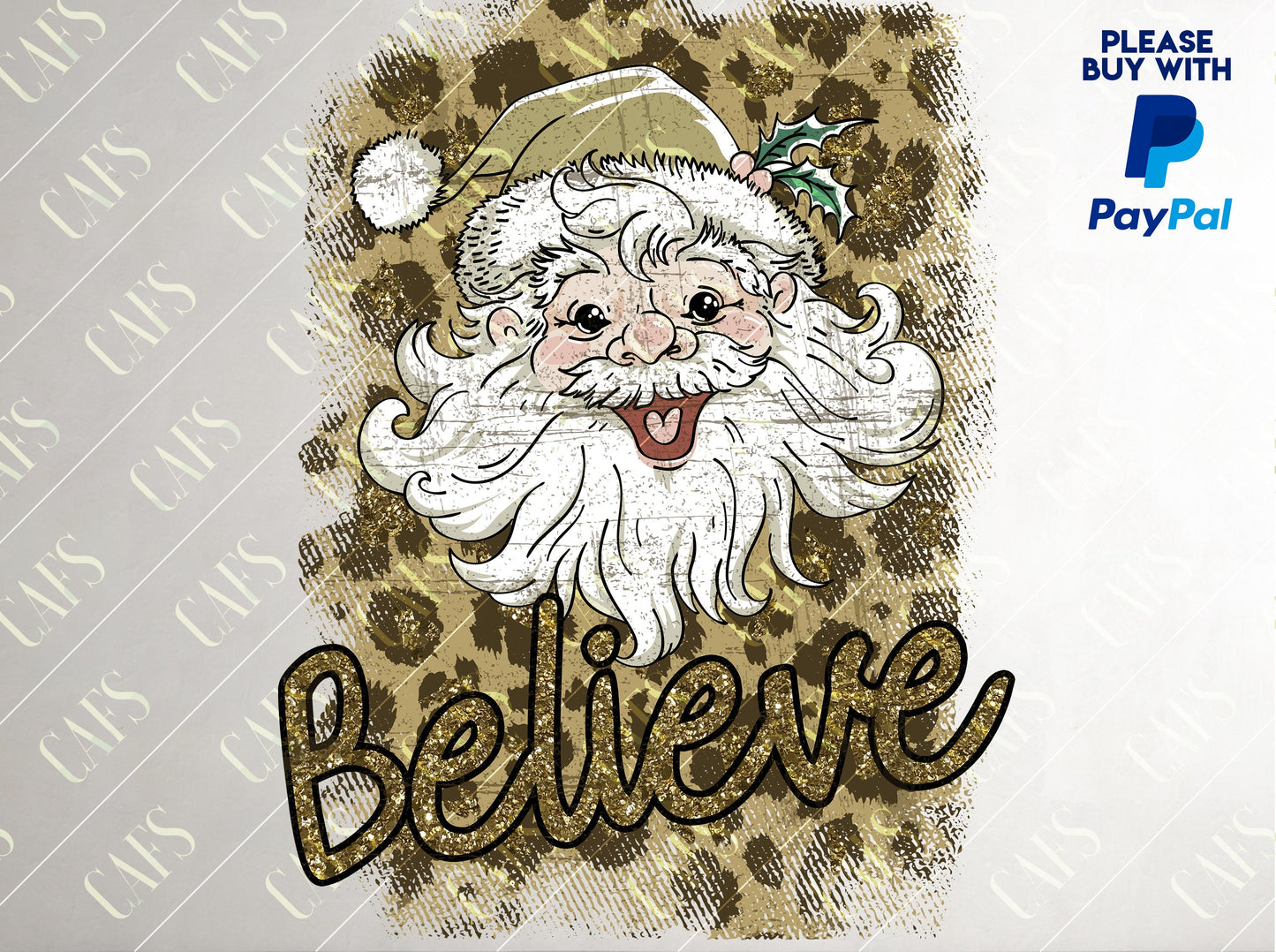 Christmas Santa Believe Png Sublimation Design Santa Png Christmas Digital Design Santa PNG Santa Sublimation Design PNG Christmas Digital