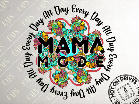 Mama Mode Png Sublimation Design Retro Mom Design Dtg Design Dtf Design MUM png Sublimation Design